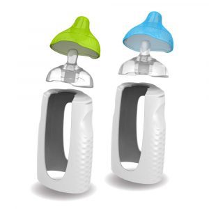 Kiinde Squeeze & Twist Baby Bottles For Breastfed Babies, 2-Pack