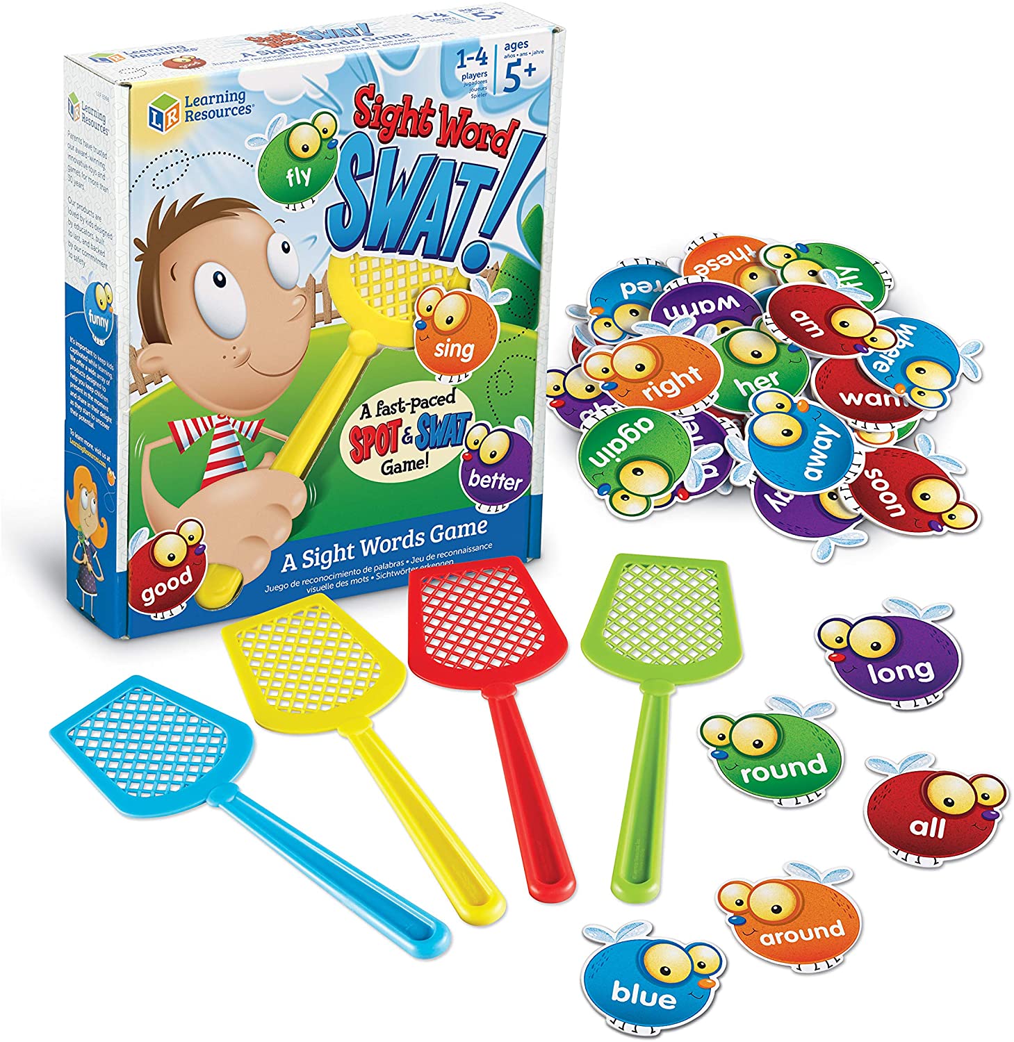 Learning Resources Sight Word Swat Game Early Reading Classroom Supplies