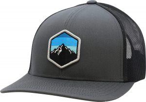 LINDO Embroidered Mountain Sky Truck Hat