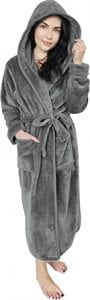 NY Threads Hooded Fuzzy Robe