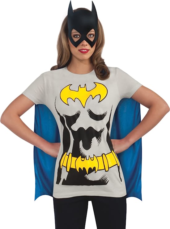Rubies Machine Washable Batgirl T-Shirt Women’s Superhero Costume