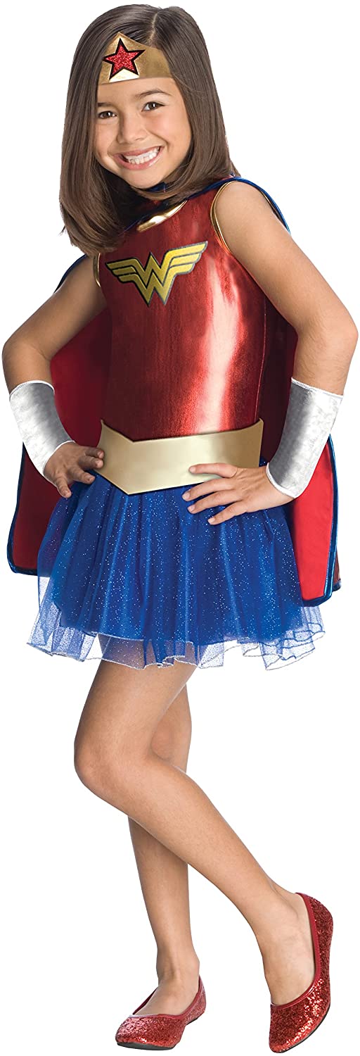 Rubies Girl’s Dress-Up Wonder Woman Superhero Costume