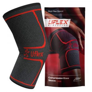 UFlex Silicone Knee Compression Sleeve For Women