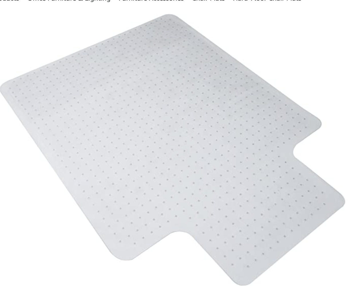 OFM Essentials Lipped Non-Slip Chair Pad