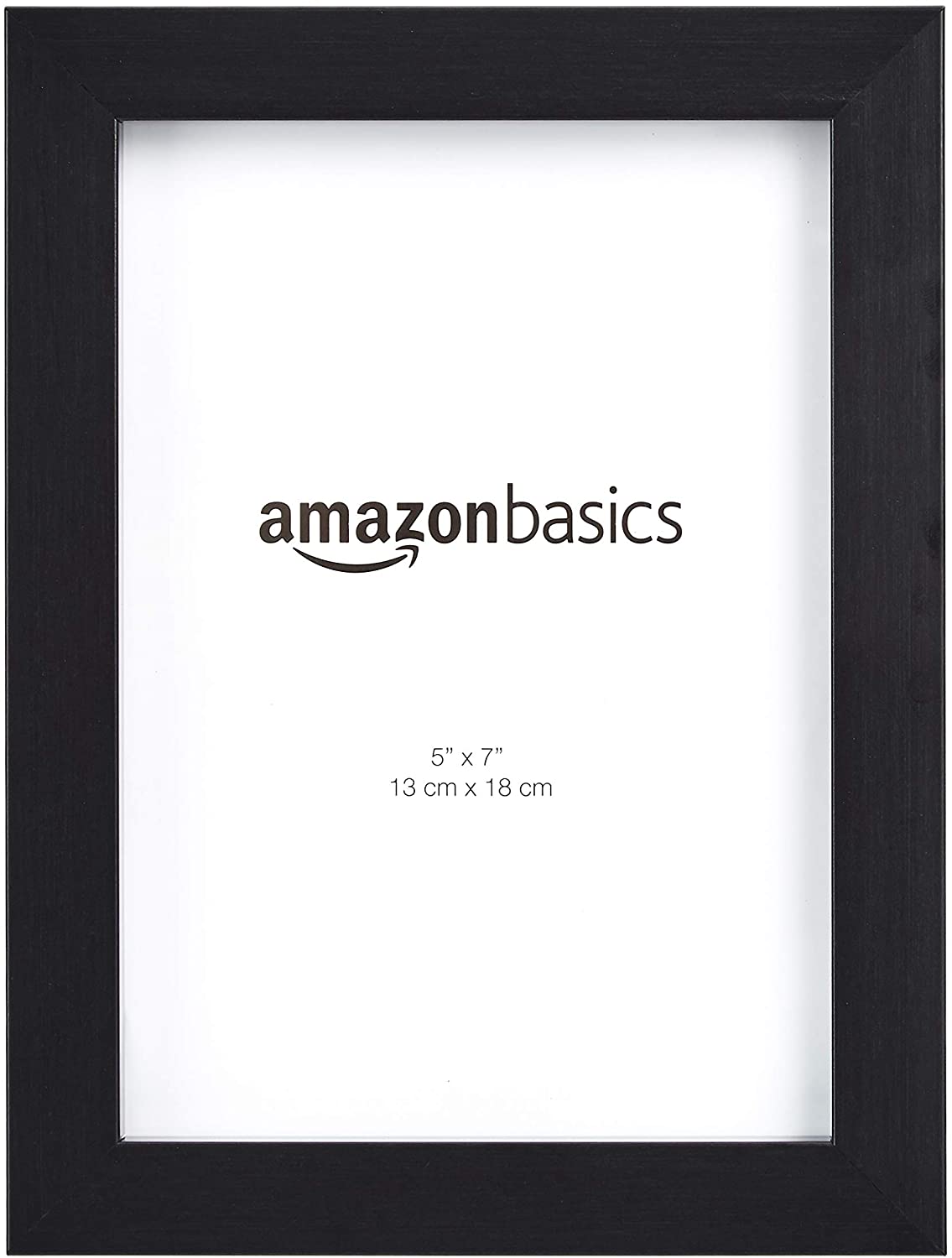 Amazon Basics Black 5 x 7-Inch Picture Frame, 2-Pack