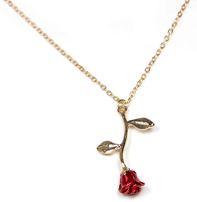 Arget Rose 18-Karat Gold Necklace For Teen Girls