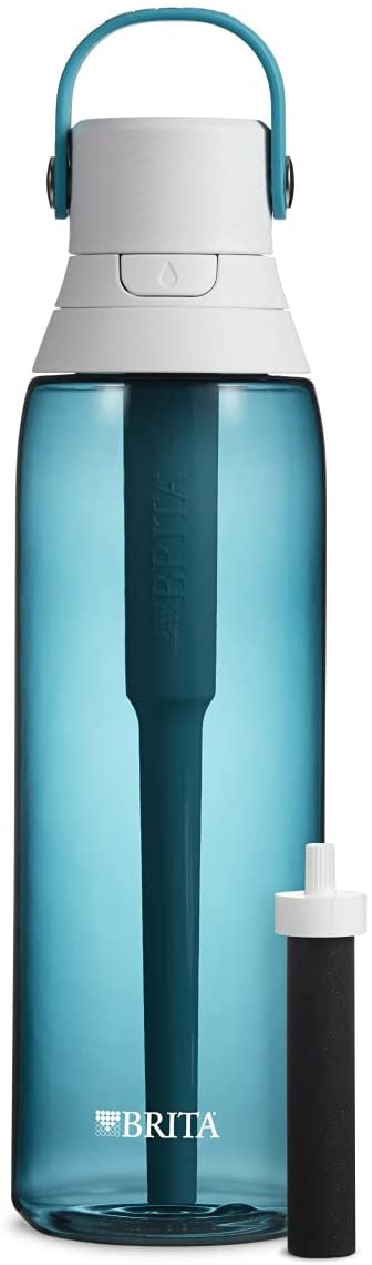 Brita 26-Ounce Plastic Filter Reusable Water Bottle