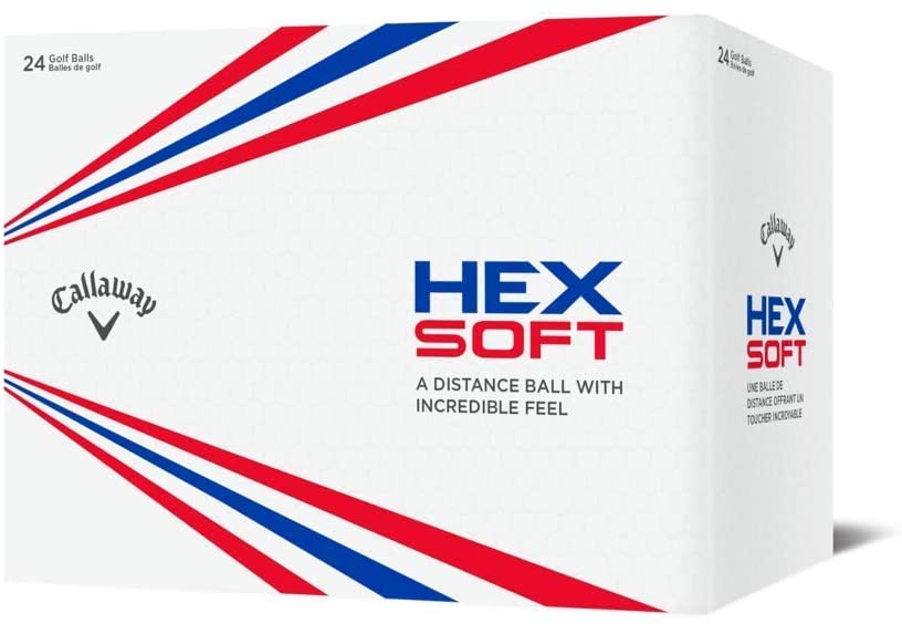 Callaway Hex Soft Low Compression Core Golf Balls, 2-Dozen