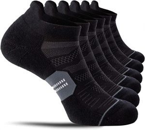 CelerSport Athletic Tab Sport Socks, 6-Pack