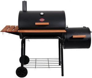 Char-Griller 50-Inch Smokin Pro Charcoal BBQ