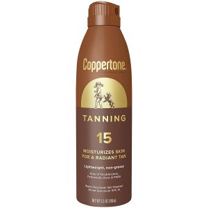 Coppertone Full Coverage Sunscreen & Tanning Spray Oil
