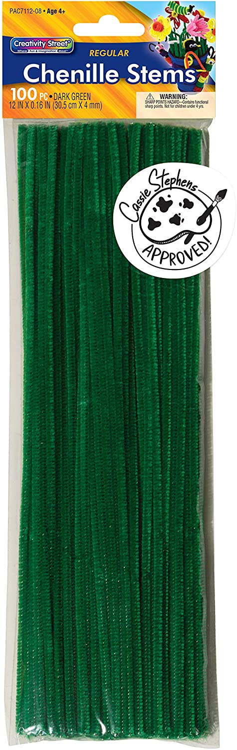 Creativity Street AC711208 Reusable Pipe Cleaners, 100-Count