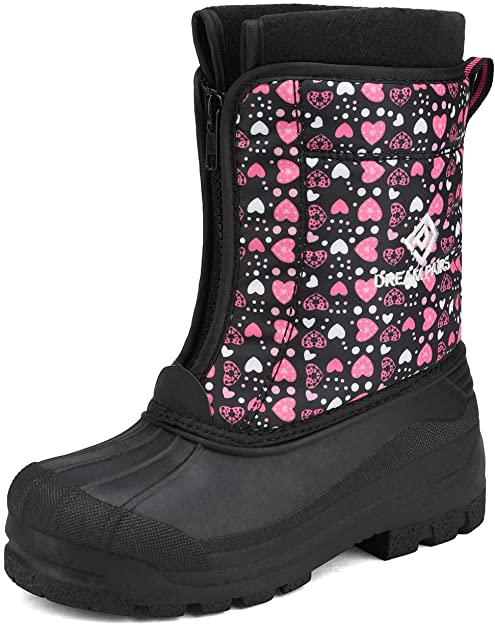 DREAM PAIRS Waterproof Size 2 Girls’ Winter Boots