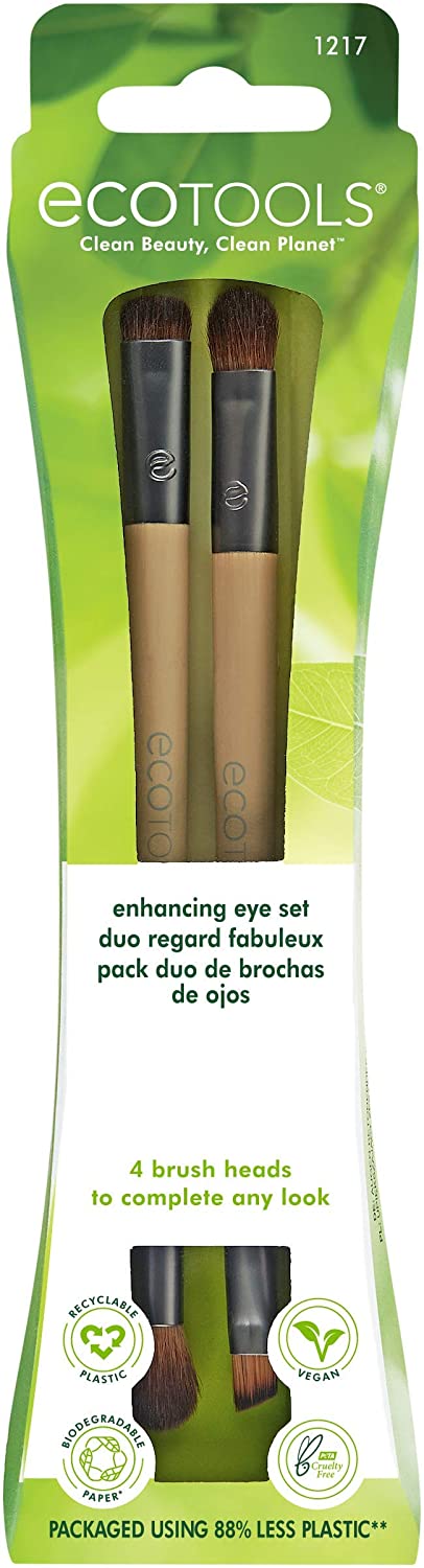 EcoTools 4-Piece Bamboo Eyeshadow Brush Set