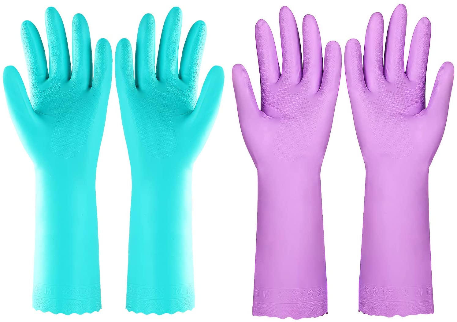 Elgood Large Latex-Free Dishwashing Gloves, 2-Pack
