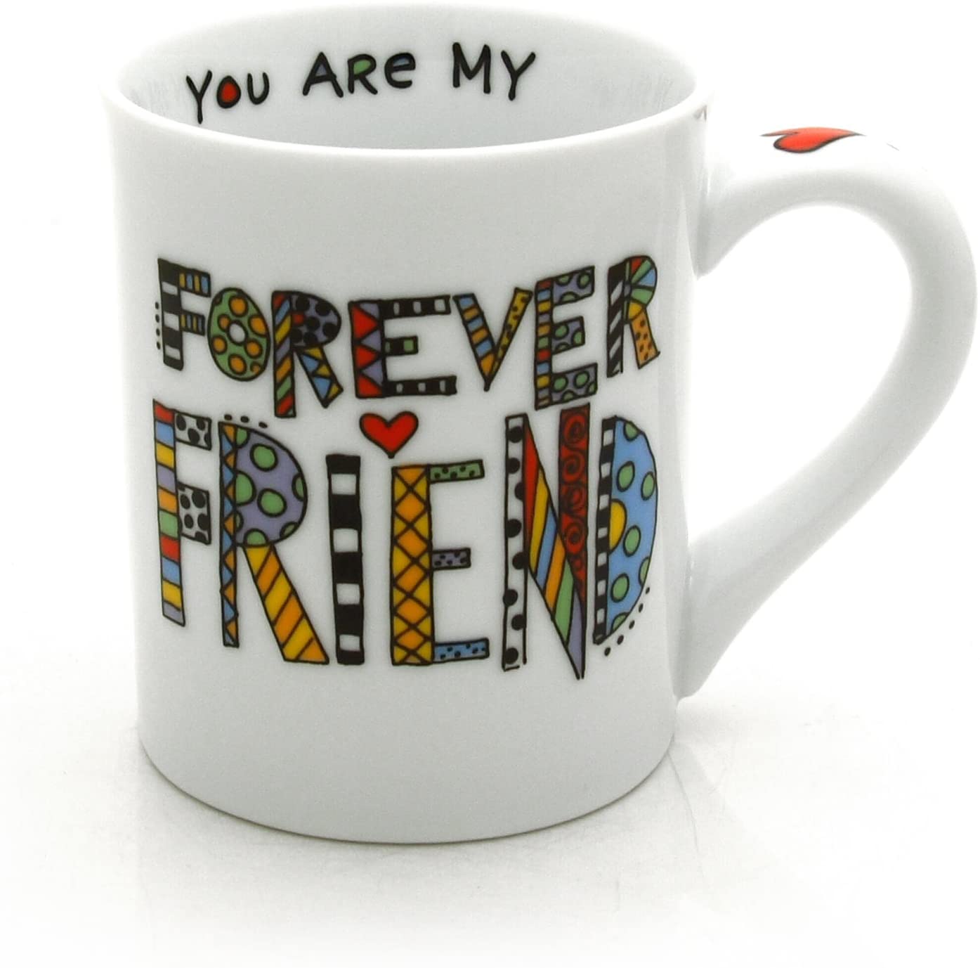 Enesco 16-Ounce Poreclain Best Friend Coffee Mug
