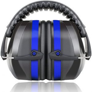 Fnova 34dB NRR Adjustable Protective Ear Muffs