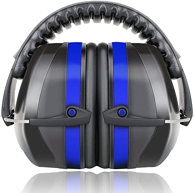 Fnova 34dB NRR Adjustable Protective Ear Muffs