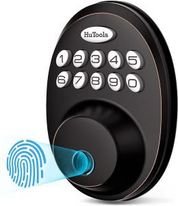HuTools Keyless Fingerprint Door Lock