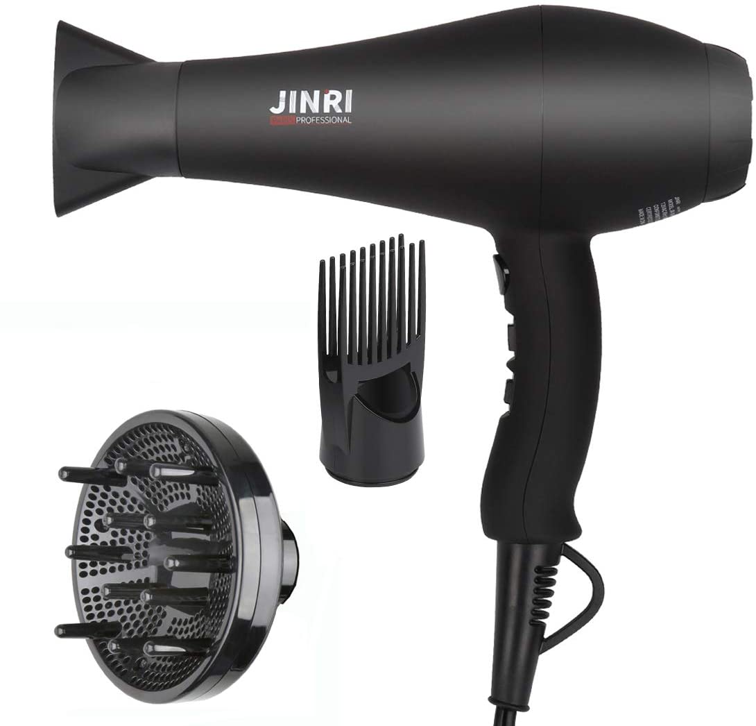 Jinri Anti-Frizz Infrared Hair Dryer With Comb