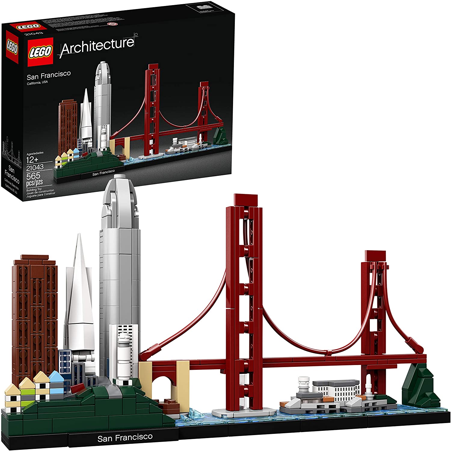 LEGO Architecture San Francisco Skyline Building Set, 565-Piece