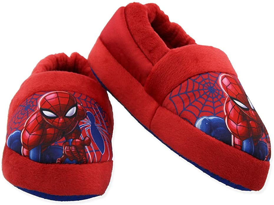 Marvel Cushioned Footbed Spider-Man Kids’ Slippers