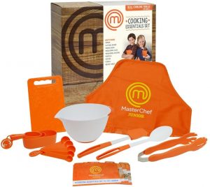 MasterChef Junior Kids’ Real Cooking Supplies Set, 9-Piece