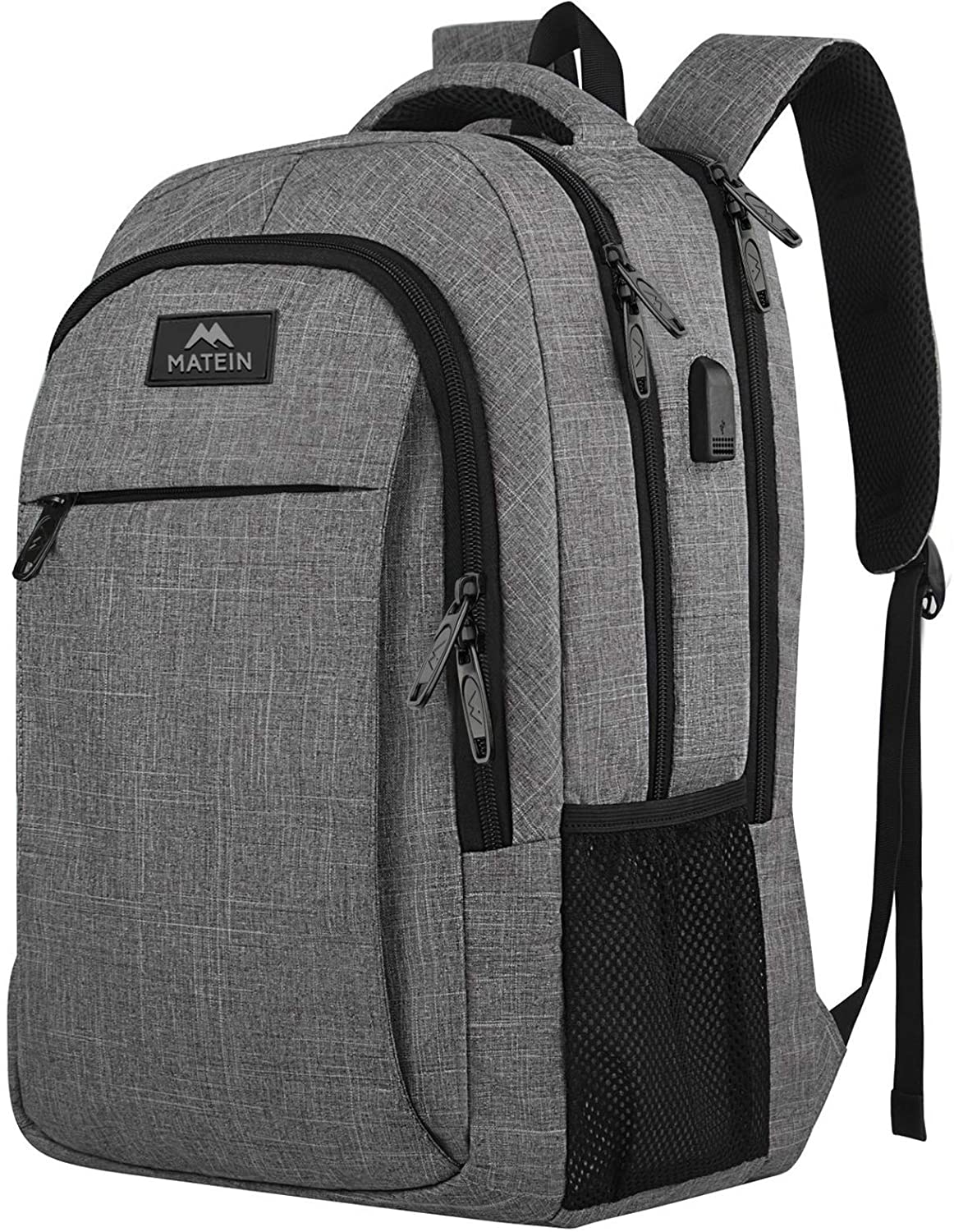 Matein Padded Charging Travel Backpack