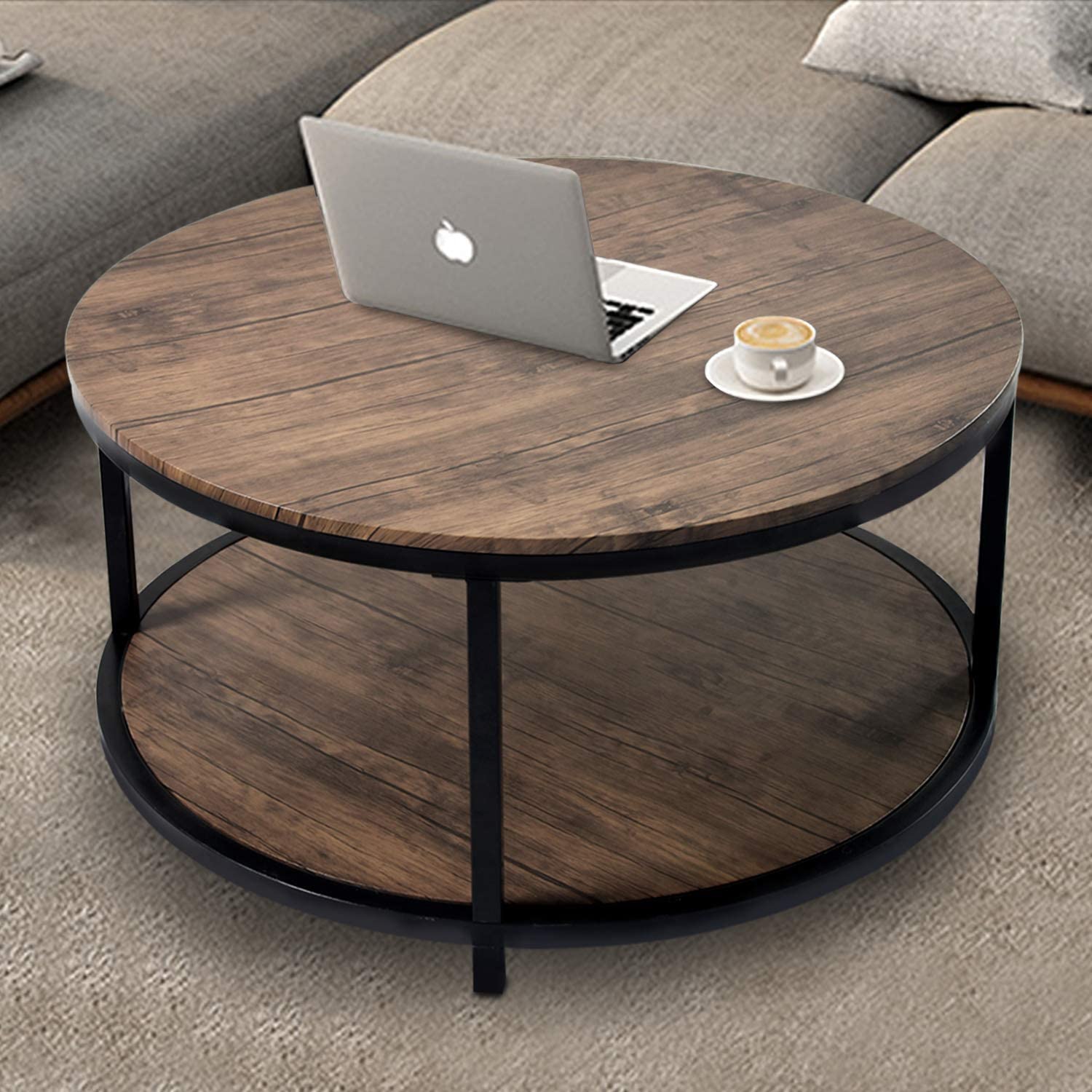 NSdirect Industrial Living Room Coffee Table