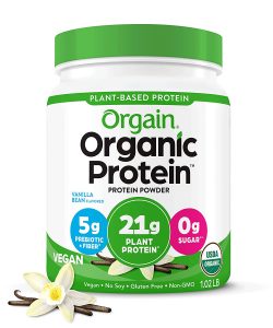 Orgain Prebiotic Certified Organic Protein