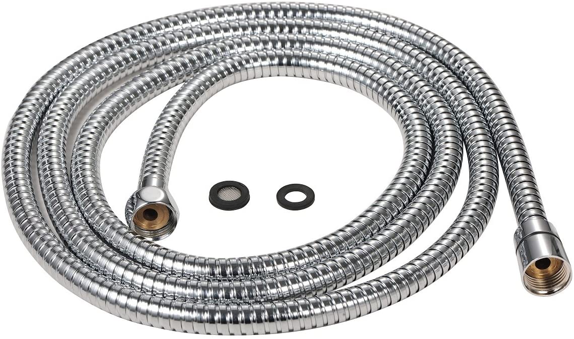 Purelux Corrosion-Resistant Shower Hose Extension, 100-Inch