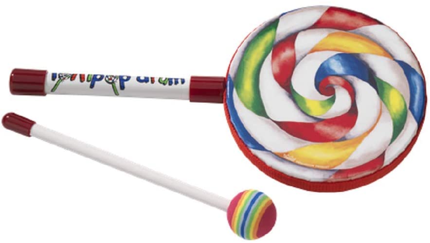 Remo ET-7106-00 6-Inch Kids’ Lollipop Drum & Percussion