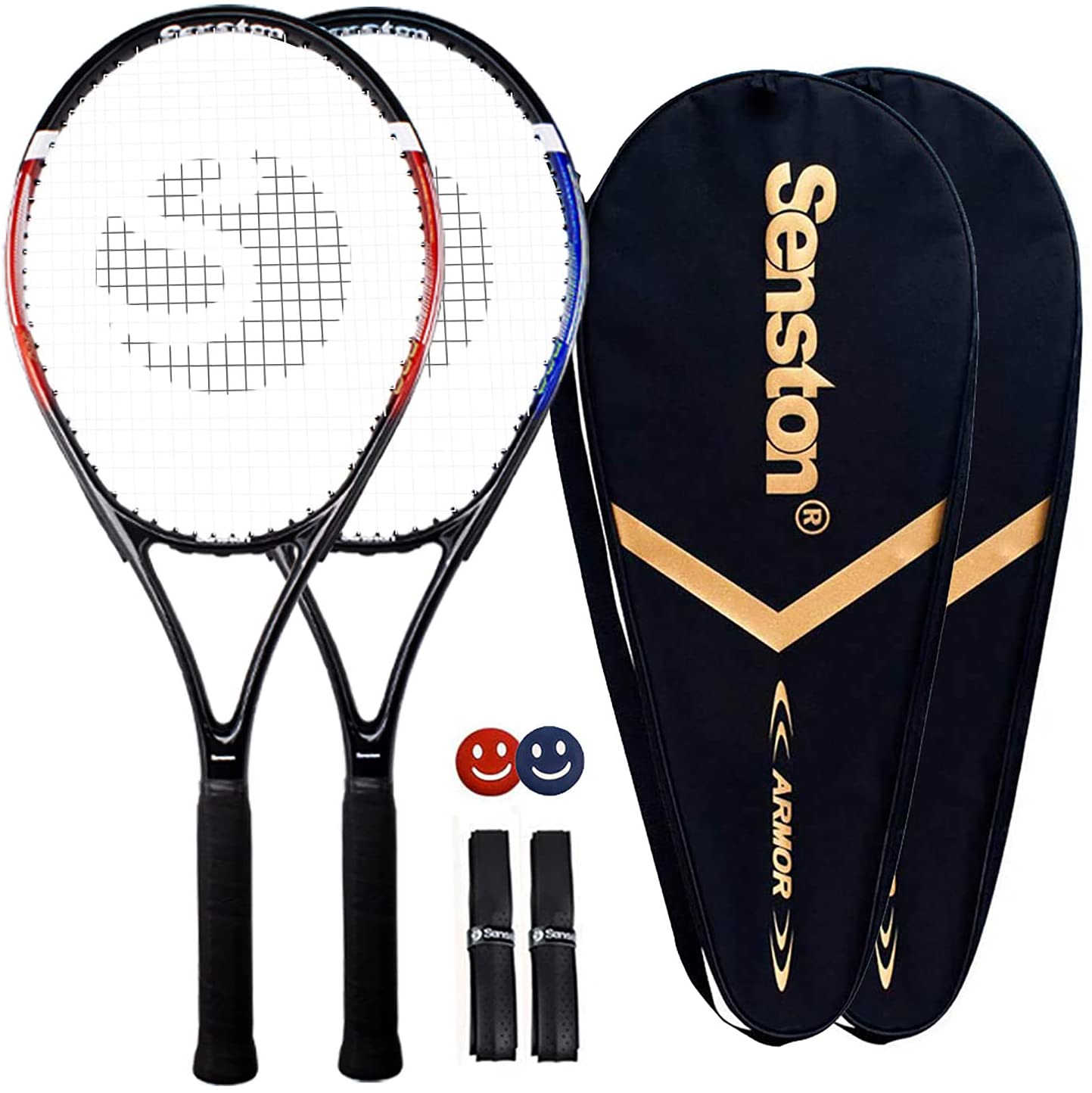 Senston Double Women’s Tennis Racquets With Covers