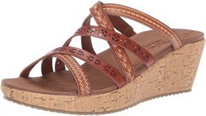 Skechers Backless Wedge Shoes For Women