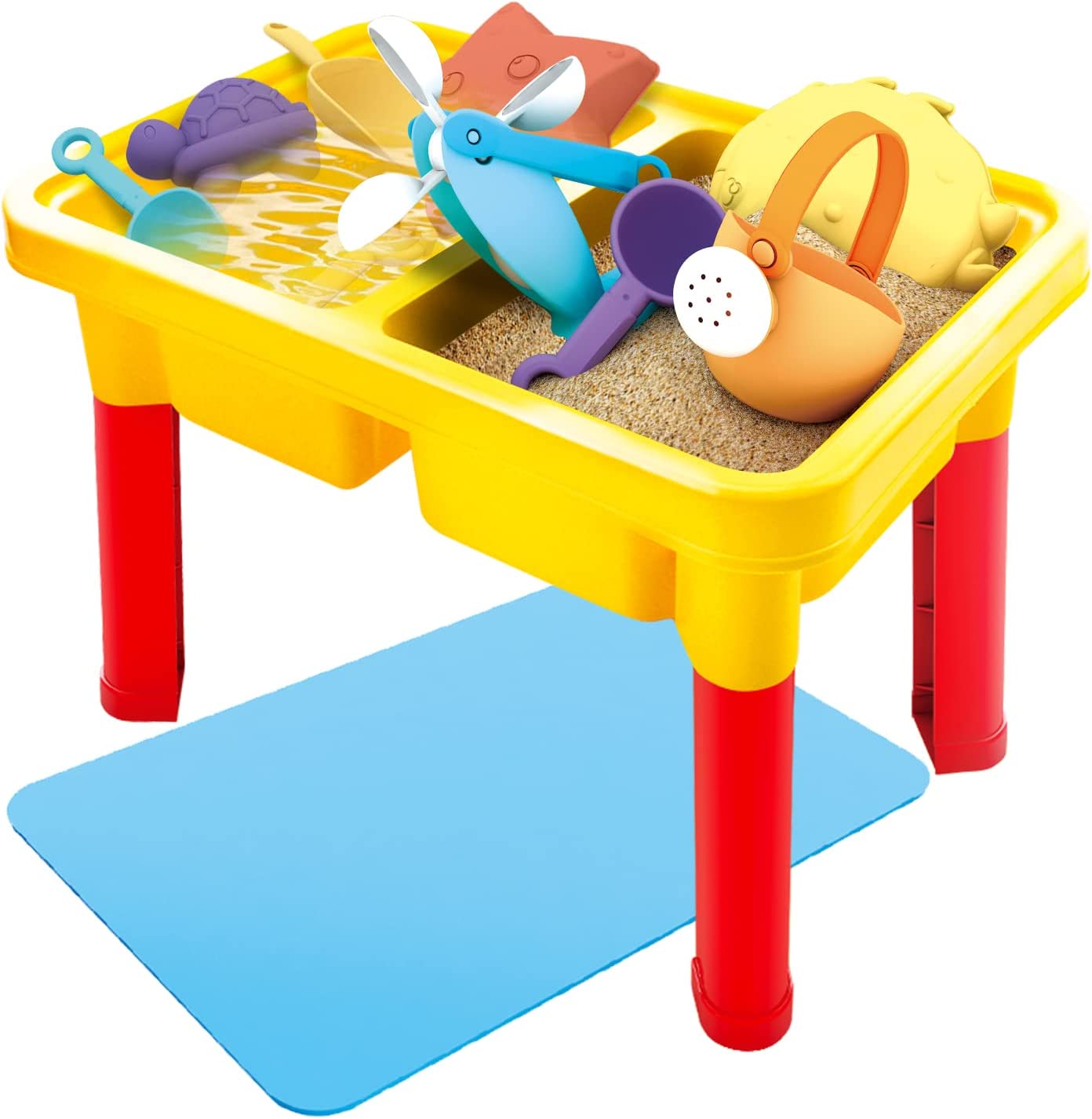 SOWOW Compact Covered Sand & Water Table For Toddlers