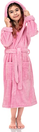 TowelSelections Fleece Hooded Robe