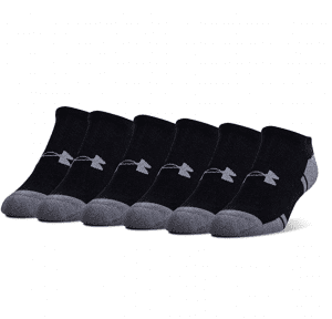Under Armour Cushioned Wicking Women’s No Show Socks, 6-Pair