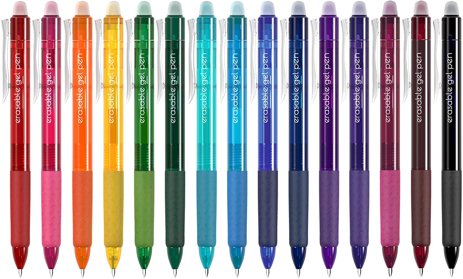 Vanstek Children’s Refillable Erasable Pens, 15-Pack