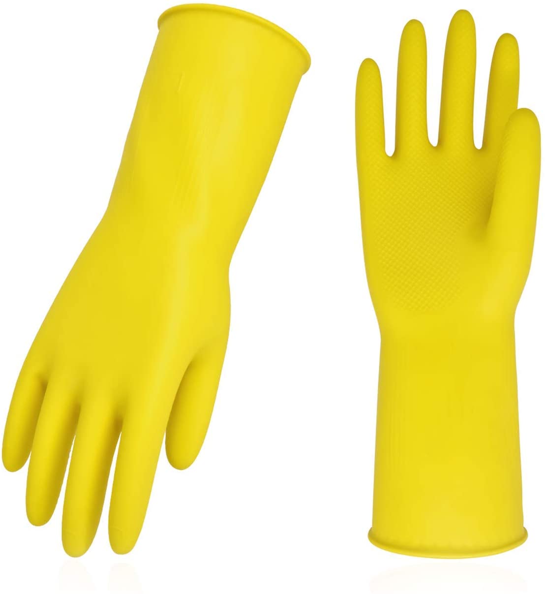 Vgo Large Reusable Dishwashing Gloves, 10-Pack
