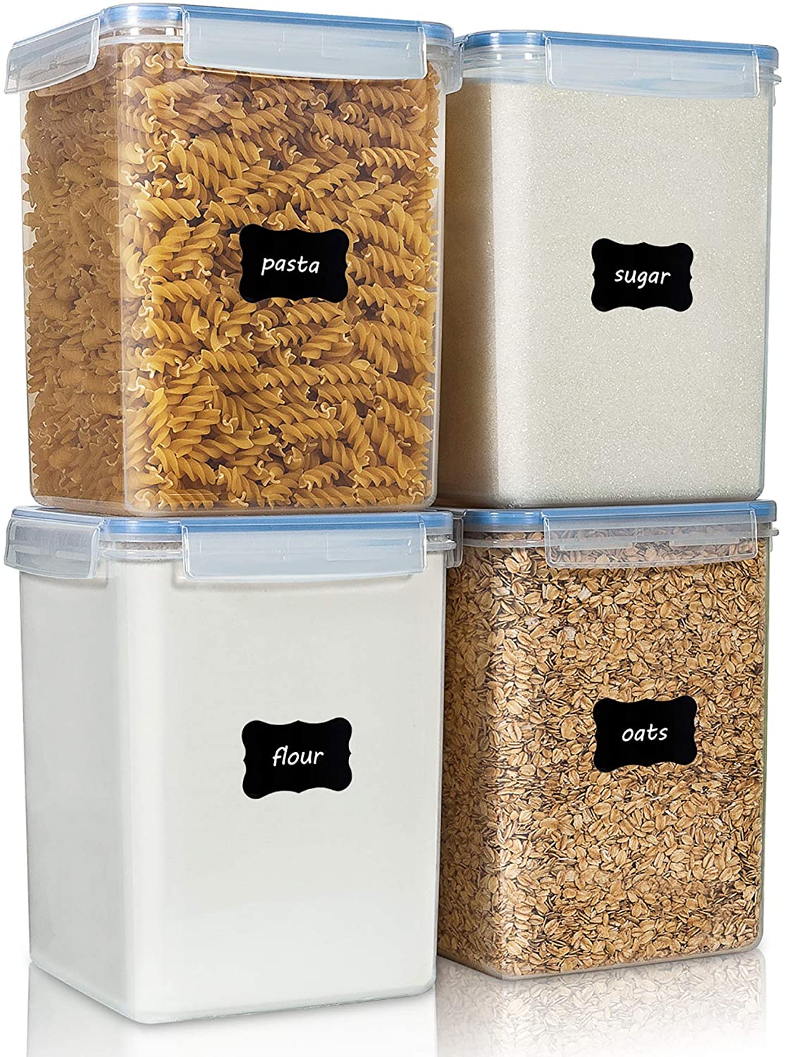 Vtopmart Airtight Stackable Food Storage Containers, 4-Piece