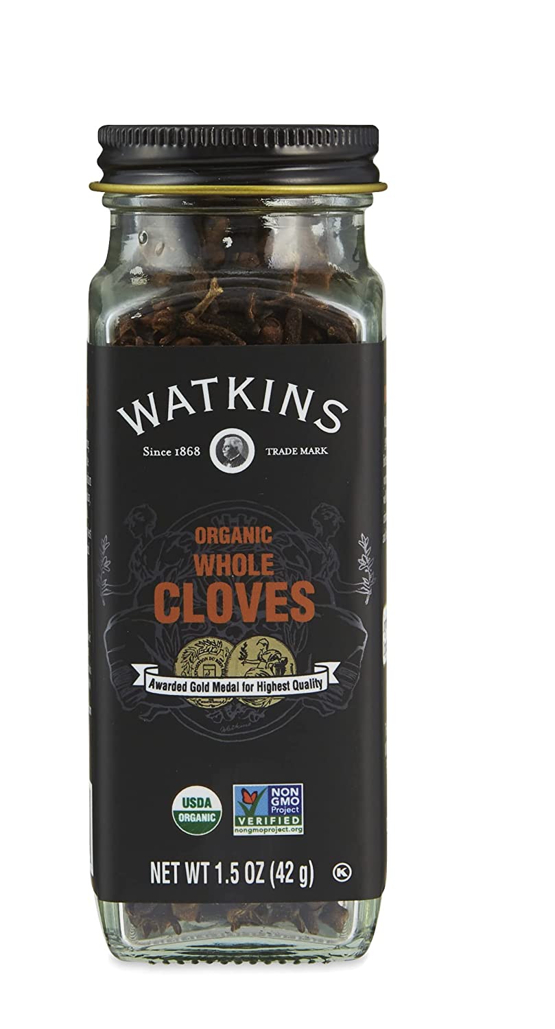 Watkins Non-GMO Certified Organic Whole Cloves, 1.5-Ounce