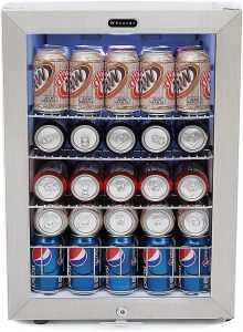 Whynter Stainless Steel Countertop Cooler, 90-Can