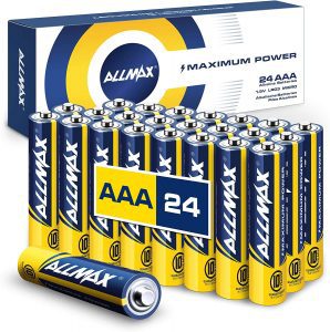 Allmax Max-Power Long Lasting AAA Batteries, 24-Count