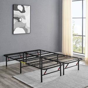 Amazon Basics 14-Inch Metal Foldable Queen Bed Frame