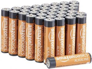 Amazon Basics Alkaline High-Performance AAA Batteries, 36-Pack