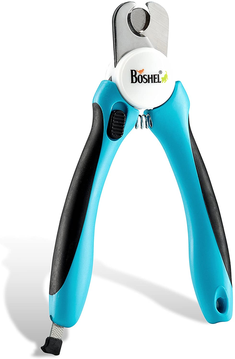 Boshel Easy-Grip Safety-Stop Dog Nail Clippers