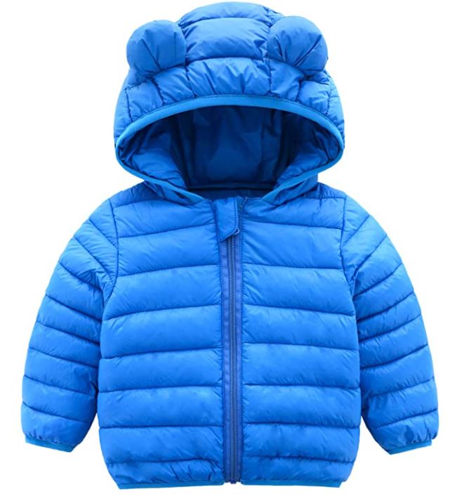CECORC Hooded & Padded Toddler Coat