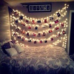 Cocoselected Teen Girls’ 200-Count LED Bedroom Fairy Lights Bedroom Accessories, 33-Feet