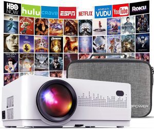 DBPOWER Multi-System Compatible Home Theater Projector