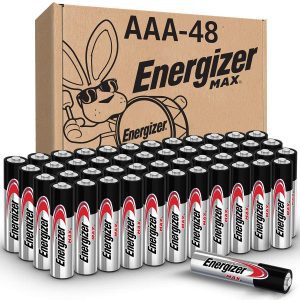 Energizer Max Alkaline AAA Batteries, 48-Count
